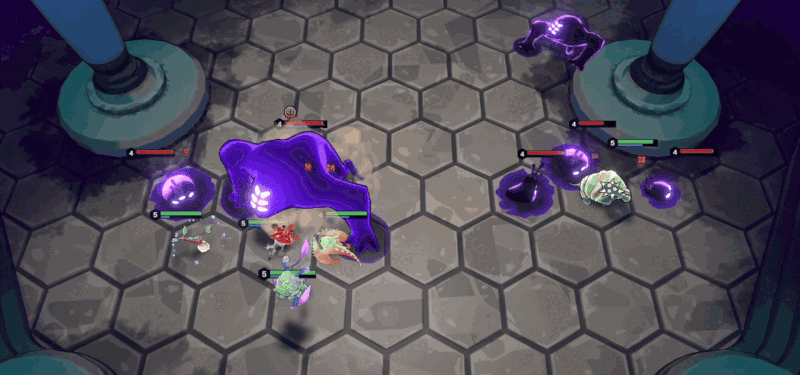 A strategic auto-battle in IRU